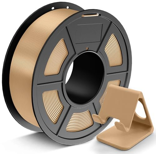 JAYO PLA Filament 1.75 mm Holz 1.1 KG, 3D Drucker Filament, Maßgenauigkeit +/- 0.02mm, 1.1kg Spule Filament-3D-Druckmaterialien Passt für die meisten FDM 3D-Drucker