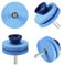 Lawn Mower Blade Sharpener for Electric Drill Efficient Grinding Tool for Lawn Mower, Drill Blades and More Compact and Portable Design