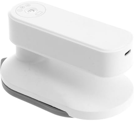 Ipetboom Mini Handbügeleisen Kabellos Tragbar Handheld Elektrisch Leicht Kompakt für Reise und Zuhause Geeignet für Hemden und Kleidung Bügeln ohne Kabel Einschränkung