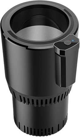 Auto-Becherkühler, 12 V, intelligenter Getränkehalter für heiße und kalte Getränke, für Autoreisen, Reisen, -Ausflüge, Winter, Sommer, Outdoor