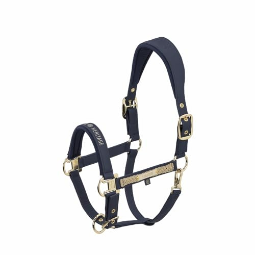 Eskadron Halfter Faux Leather Double PIN Navy Heritage HW 25/26, Größe:V | Farbe: navy , Größe: V
