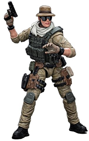 TOYVERSE JOYTOY 1/18 Actionfigur Hardcore Coldplay, U.S.Army Delta Assault Squad Sniper, Mobile Gelenke Charaktermodell, 15 Jahre und älter