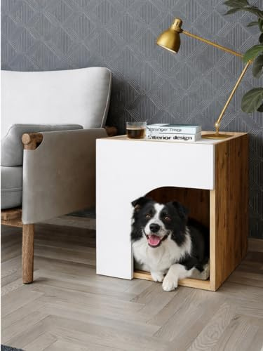ROOMART Tierhaus für Hunde & Katzen – Haustierhöhle RINO