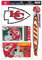 Kansas City Chiefs Jumbo-Aufkleber-Set, 27,9 x 43,2 cm