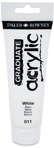 Graduate - Pintura acrílica (120 ml), color blanco
