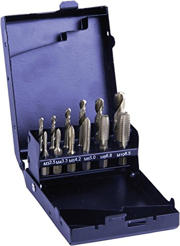 Eventus by Exact 70419 Cutting Tap Set 12 Pieces Metric Right-Handed HSS 1 Set