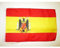 AZ FLAG - Drapeau Espagne Franco 1938-1945 - 45x30 cm - Pavillon Espagnol Franquiste 100% Polyester Avec Deux Cordelettes - 20g