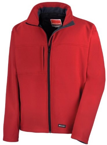 Result Herren Softshell-Jacke/Multifunktionsjacke, 3-lagig, wasserfest, atmungsaktiv (3XL) (Rot)