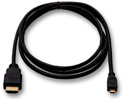 SvediTec HDMI Kabel kompatibel mit Panasonic Lumix DMC-TZ81 Digitalkamera - Micro D - vergoldete Kontakte - Länge 2m