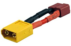YUKI MODEL Adapter kompatibel mit XT60 Stecker «-» Deans Buchse