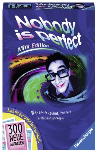 Ravensburger 27109 - Nobody is Perfect - Mini Edition, Kartenspiel