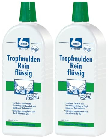 2x Dr. Becher Tropfmulden Rein flüssig 500 ml
