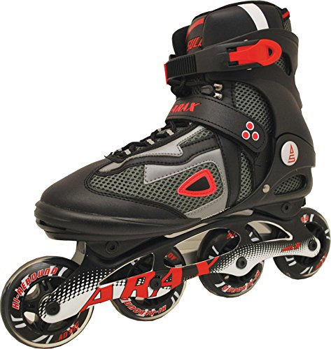 SULOV Inline-Skates ARAX Inline-Skates ARAX, Schwarz/Rot, 40 cm, ARAX-40