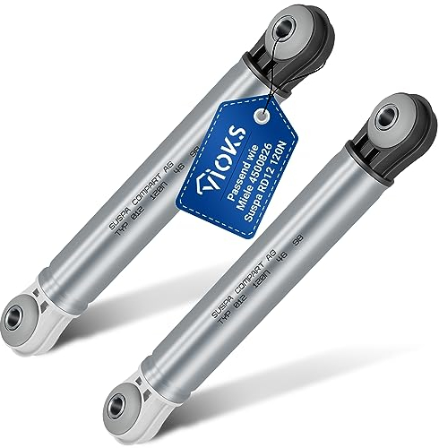 2pcs Shock Absorber Replacement for Miele 4500826 4500823 Suspa RD12 Suspension Kit for Washing Machine W353 W433 W853 W810 W831 W701 W343 W820 W2515 Washing Machine Parts & Accessories