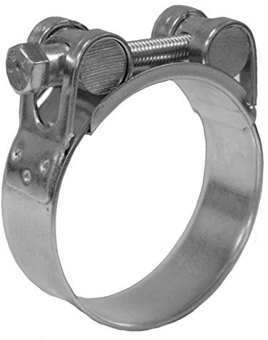 Jubilee Super Clamps Heavy Duty Exhaust Supra T Bolt clip 26-28mm x1pcs Mild Steel