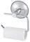 Asixx Porta Carta igienica, Porta Carta igienica in Acciaio Inox con Ventosa per Bagno, Cucina, in Acciaio Inossidabile, ABS e PVC