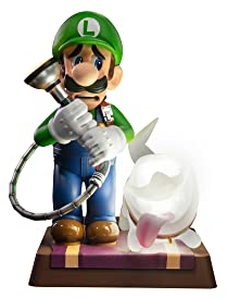 First 4 Figures Luigi's Mansion 3 PVC Statue Luigi & Polterpinscher Collector's Edition 23 cm, Grün