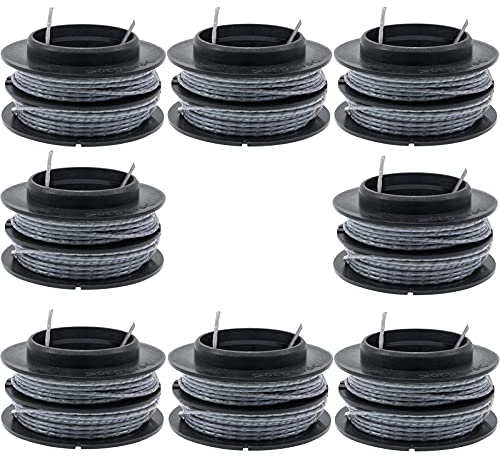 LEIMO Rasentrimmer Ersatzspule 080 Zoll 80V Kompatibel mit Greenworks SB00L00 ST60V ST60V-T0 Rasentrimmer Ersatzspule 2901619
