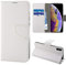 Newtop Cover Compatibile per Apple iPhone XS, HQ Lateral Custodia Libro Flip Magnetica Portafoglio Simil Pelle Stand (Bianca)