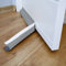 BAZERGA Zugluftstopper 90 cm: Kälteschutz, einseitig mit Selbstklebender Dichtung, Schutz gegen Zugluft und Lärm, Weather Stripping Door Seal Strip (Antrazith)