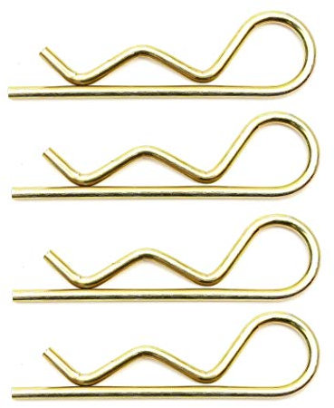 Replacement Jockey Wheel Retaining R Clip 6mm Pin Catch Fits Erde Trailer