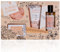 accentra - Geschenkset Frauen POETRY OF FLOWERS 4-teilig - Badeset Geschenk mit Bodylotion, Badesalz, Duschgel & Netzschwamm – Wellness Set für Frauen & Mädchen zum Geburtstag & Valentinstag