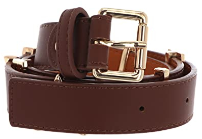 VALENTINO Emma Winter Belt W110 Caffé/Oro - kürzbar