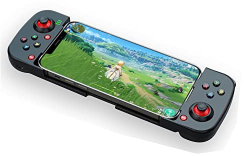 Controller di Gioco Wireless per IOS/Android/per PS4/per Switch PC, Joystick per Gamepad Bluetooth MFi Mobile, Controller di Gioco di Tipo C (Nero)