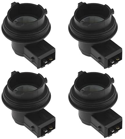 EMSea Lot de 4pcs Supports d'ampoule de Rechange 9900266 701953123 Compatible avec VW Golf 3 (91-99) Vento (92-98) T4 Connecteurs de Douille d'ampoule