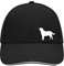 Huuraa Cappy Mütze Labrador Retriever Silhouette Geschenk Black/Light Grey Labrador Retriever Präsent