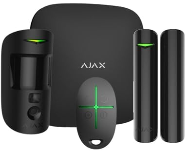 AJAX Alarm Security STARTERKIT CAM/Black 20291