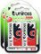 Uniross Pack de 2 x 2 Piles Rechargeables D/HR20 3000 NIMH HYBRIO, 1.2V