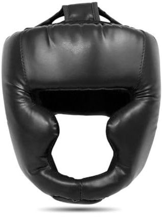 Wokii Protezione per la Testa da Kickboxing per Adulti/Bambini, Casco da MMA, Allenamento, Arti Marziali, Pugilato