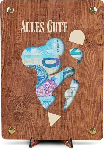 Koala Geschenk - XL Geldgeschenk aus Holz inkl. Ständer | Koala - Koala Deko, Koala Geschenke, Dekoration Koalas, Koalabär