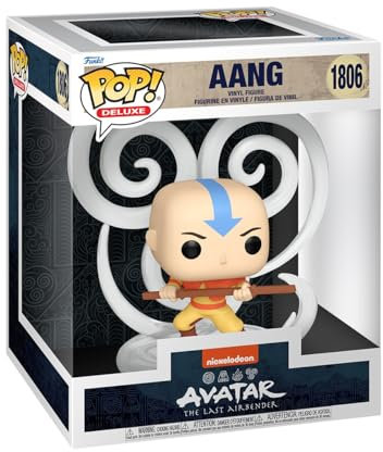 Funko POP! Deluxe: ATLA - Aang - Avatar: The Last Airbender- Vinyl-Sammelfigur - Geschenkidee - Offizielle Handelswaren - Spielzeug Für Kinder und Erwachsene - Anime Fans