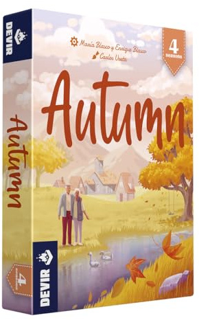 Devir Autumn, Pocket, Kartenspiel, unterhaltsames Brettspiel für Paare (BGAUTUML)