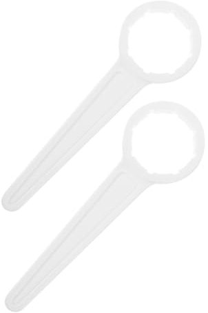 IMIKEYA Set Di 2 Premistoppa in Plastica Per Filtri Per Tutta La Casa Filtro Per Acqua Per Camper Per Pallet Impilati Da 5l-10l