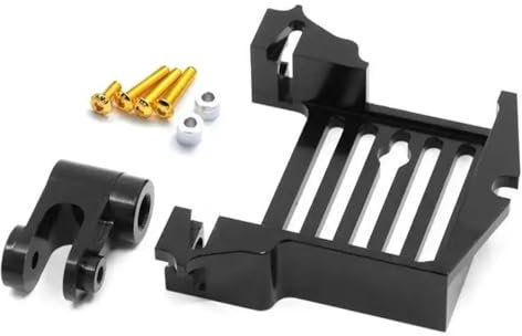 RC Ersatzteile Für Traxxas 1/5 Für X-Maxx Metall Servo Mount Adapter Und 25T Servo Arm 7749 RC Auto Upgrade DIY Teile Geändert Zubehör(Black)