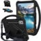 Compatible with Lenovo Idea Tab Pro 12.7 inch TB-373FU 2025 Tablet Case for Kids - Durable Lightweight EVA Shockproof Protective Handle Stand Cover (Black)