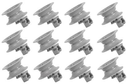 Universelle Spülmaschinen-Korbräder, 12 Stück, Kompatibel For Siemens/Neff/Bosch/Indesit/Junker/Constructa Teil