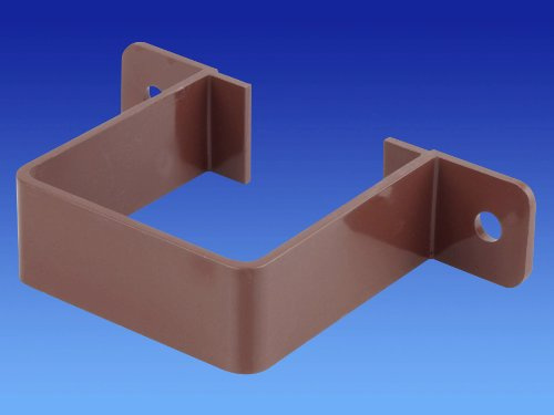 Wavin OSMA 4T834 Brown Pipe Bracket for 61mm Square downpipe