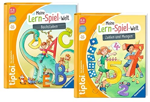 tiptoi - Mein Lernspiel Abenteuer Set - Erste Buchstaben und Erste Zahlen