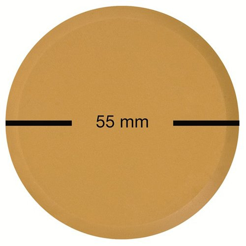 EBERHARD FABER 577187 Groáe Ersatz-Deckfarbe, 55 mm, lichter ocker