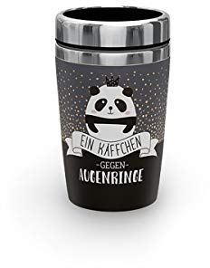 LaVida Zeit für Dich Thermobecher to go 250 ml EIN Käffchen gegen Augenringe