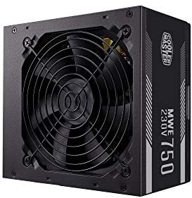 Cooler Master Alimentatore MWE 750 White 230V V2, Spina UE - 80 PLUS 230V Certificato UE, Ventola 120 HDB Silenziosa, Circuito DC-to-DC + LLC con Singola Linea +12V - 3 Anni di Garanzia