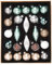 Valery Madelyn Weihnachtskugeln,24stück weihnachtskugeln Glas Weihnachtskugel mit Geschenkpaket, Weihnachtsbaumschmuck Christbaumschmuck mit Aufhänger,deko Weihnachten,Thema Silber Weiß