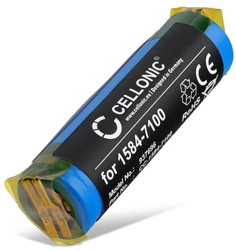 CELLONIC 1x Akku für Rasierer & Haarschneider Kompatibel mit Moser ChromStyle 1584, 1584-7100 - (800mAh, 3.7V)