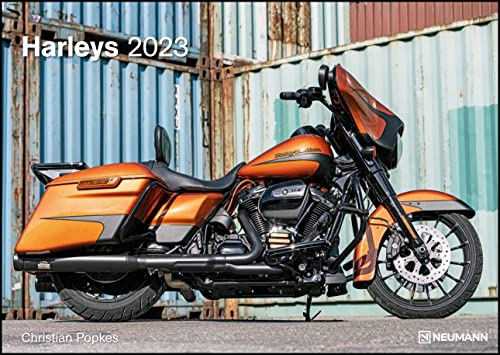 Harleys 2023 - Wand-Kalender - 42x29,7 - Motorrad