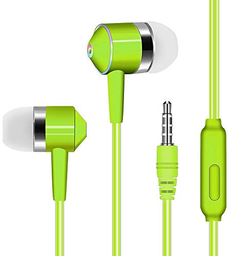 Kopfhörer Ohrhörer Ohrhörer Ohrhörer, Geräuschisolierung, High Definition, Stereo für Samsung, iPhone, iPad, iPod und 3,5-mm-Geräte