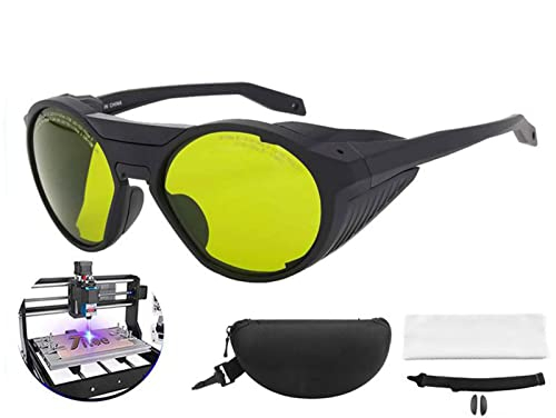 maoxiaoge Gafas De Seguridad Láser, Gafas De Radiación Antiluz 980nm Gafas De Máquina De Corte 1064nm Gafas De Seguridad Láser De Filtrado De Sombreado Láser Para Técnicos Láser